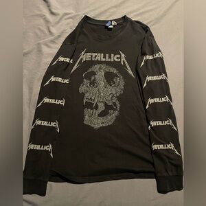 Metallica Skull Long Sleeve